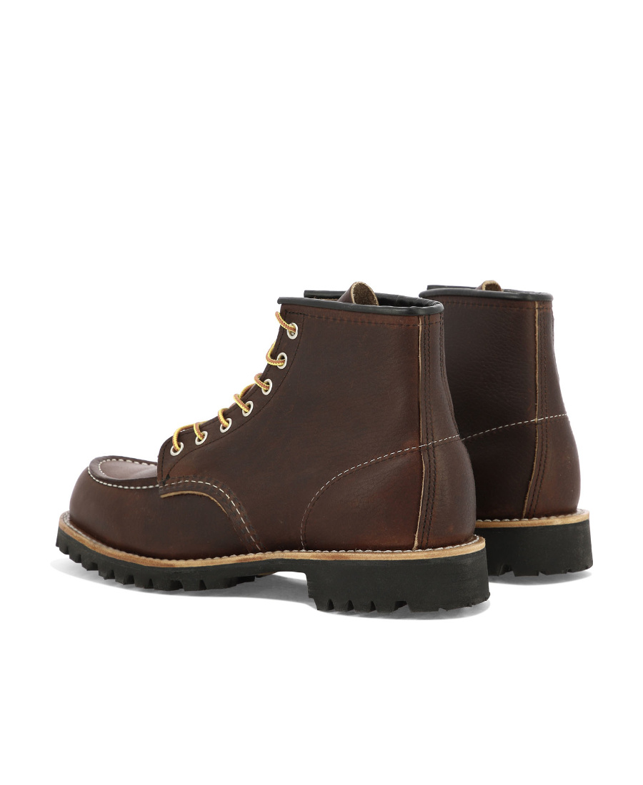 Red Wing Shoes Lace-up Moc-toe Boots In Brown