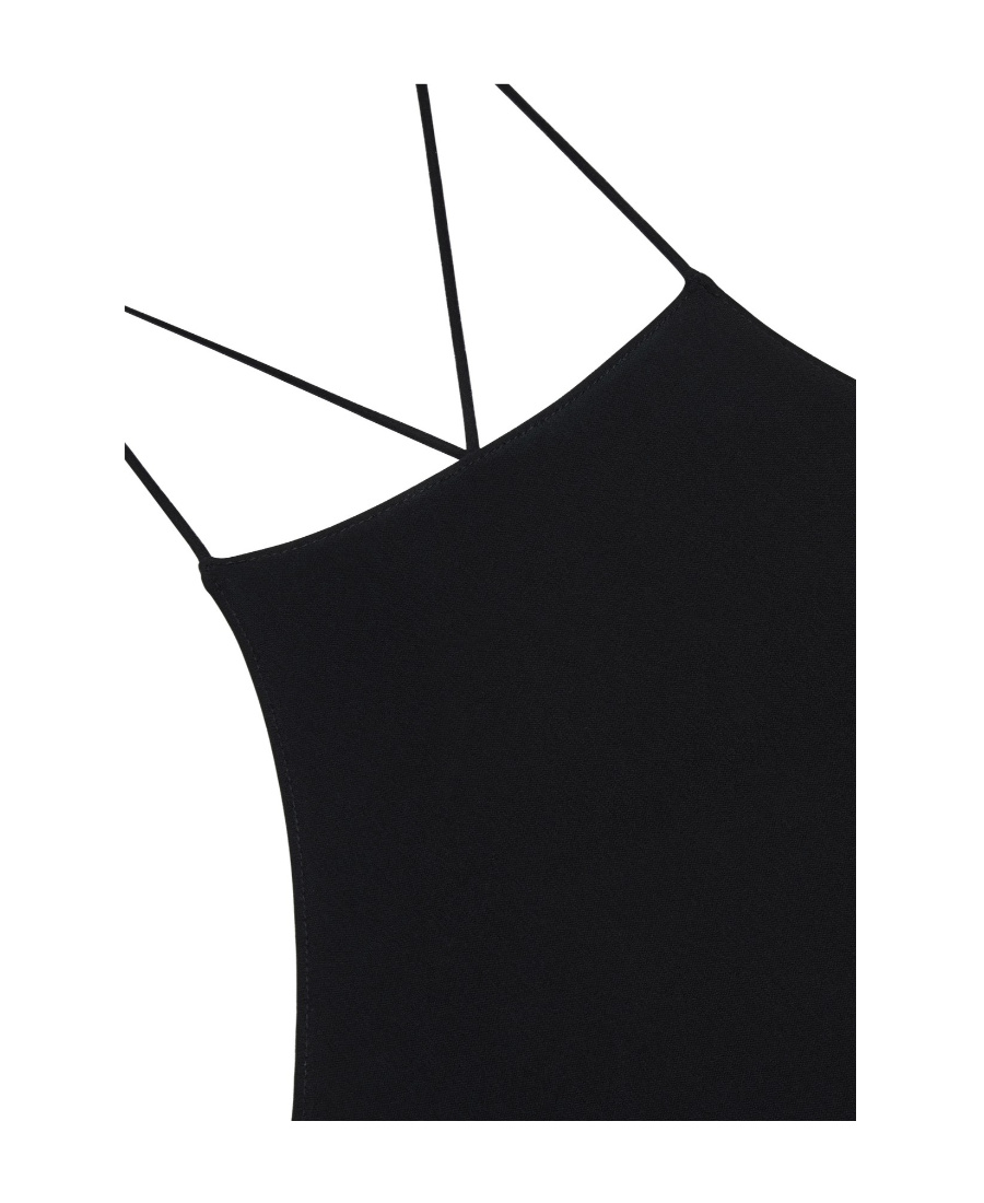 CELINE ASYMMETRICAL DRESS IN VISCOSE JERSEY