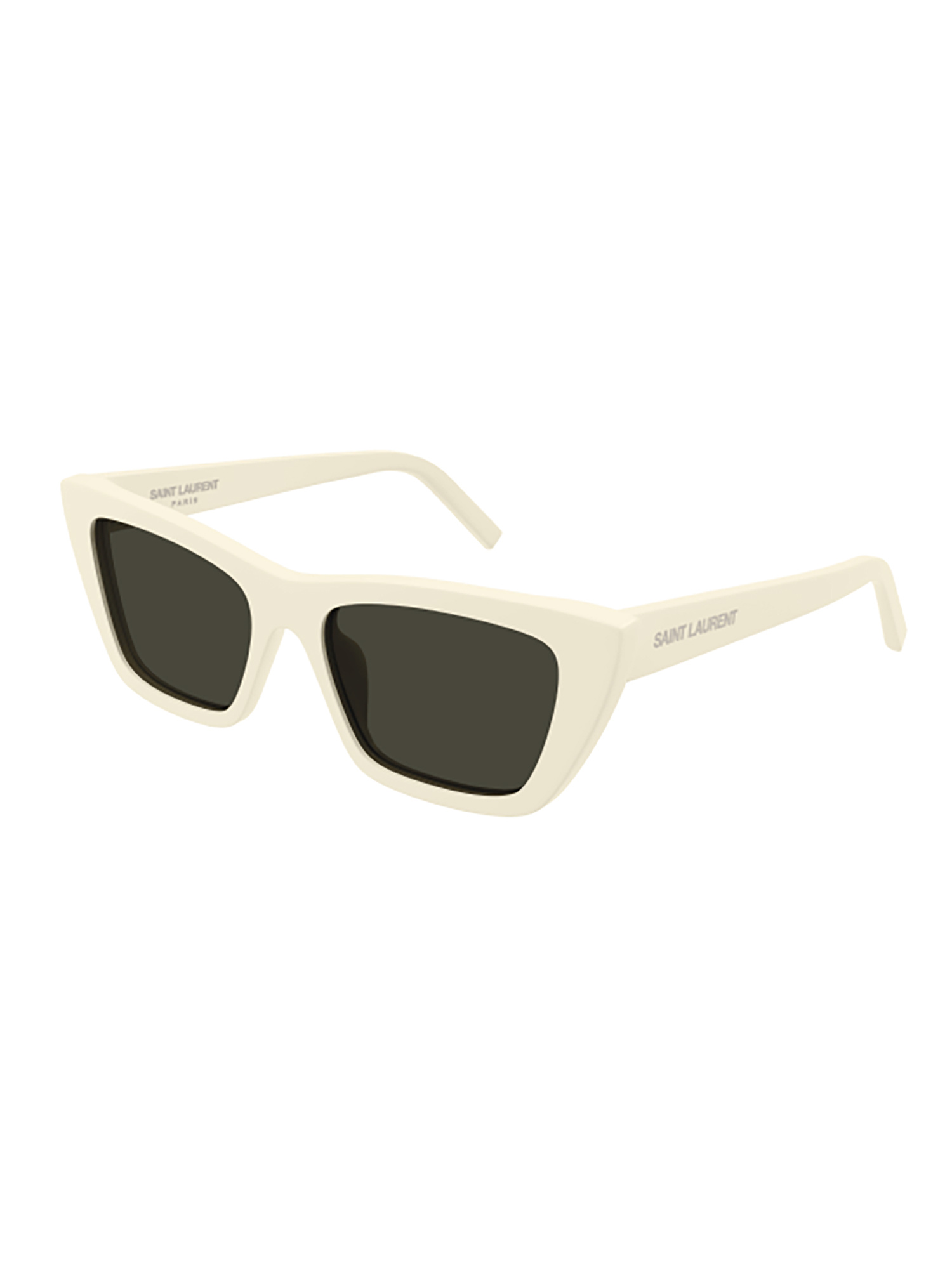 Saint Laurent Cat-eye Acetate Sunglasses In Green