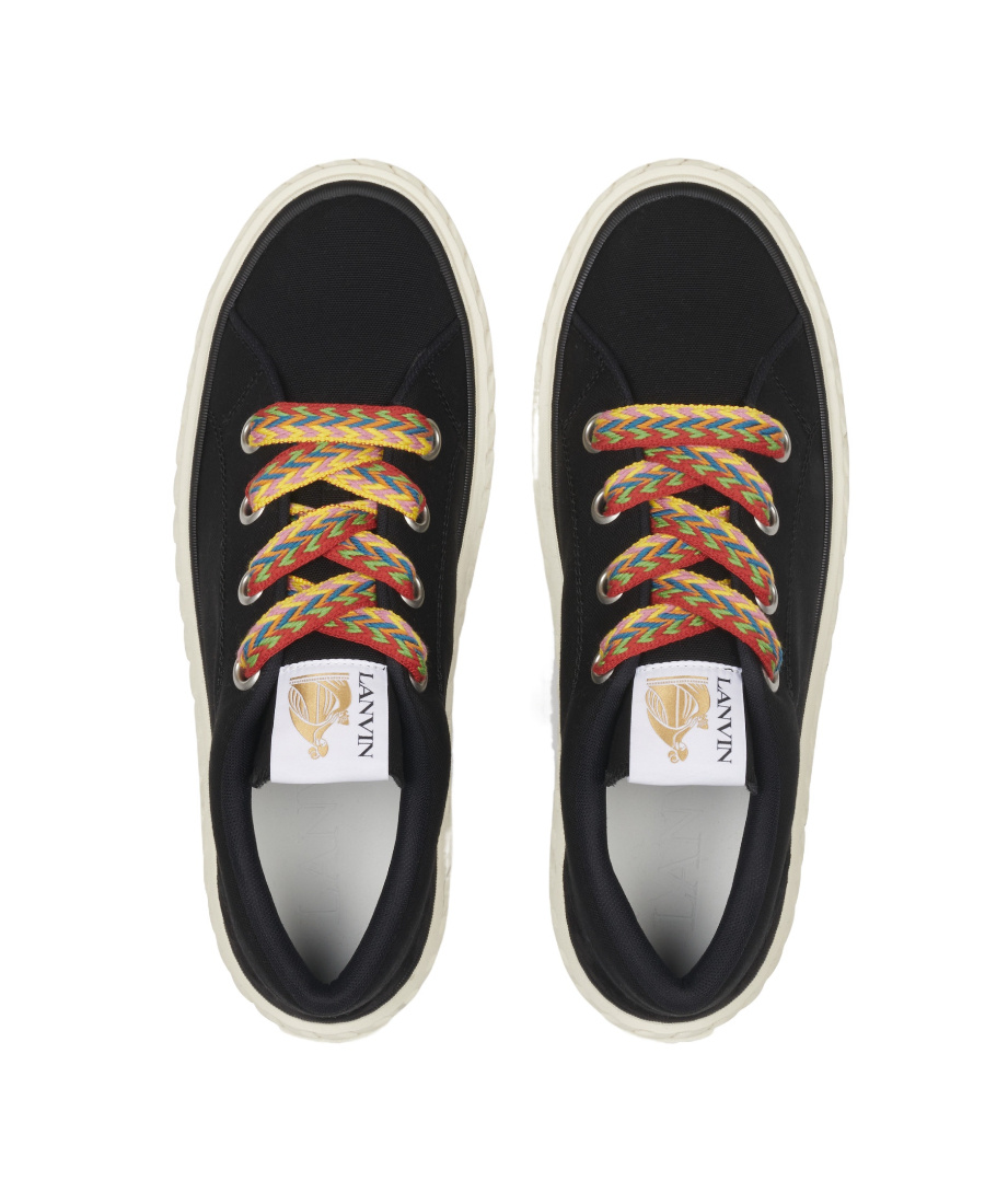 Lanvin Wonder Low-top Sneakers In Black