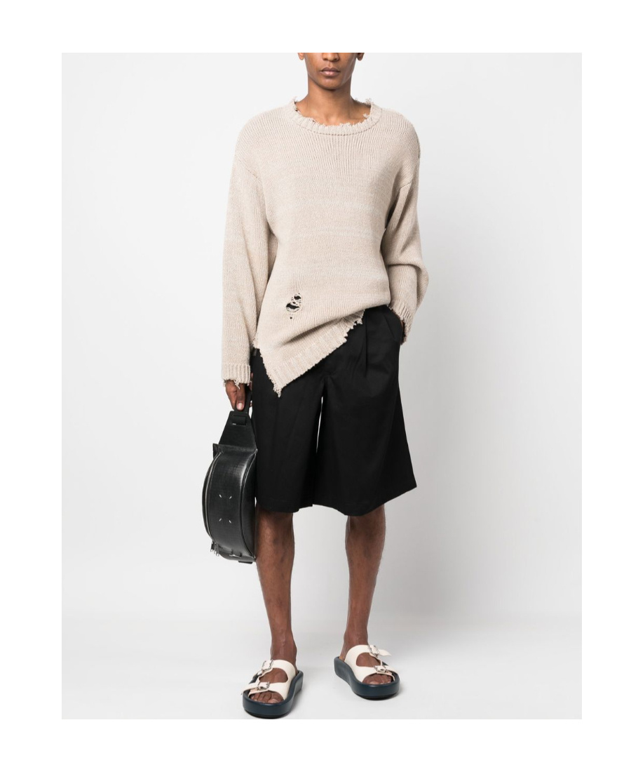 Comme Des Garçons Logo Shorts In Black