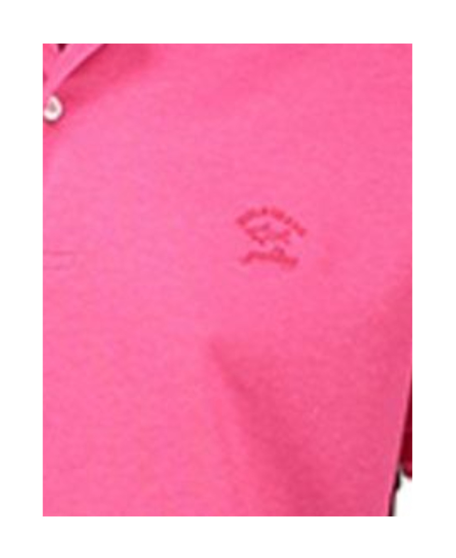 Paul & Shark Short-sleeved Polo Shirt In Pink