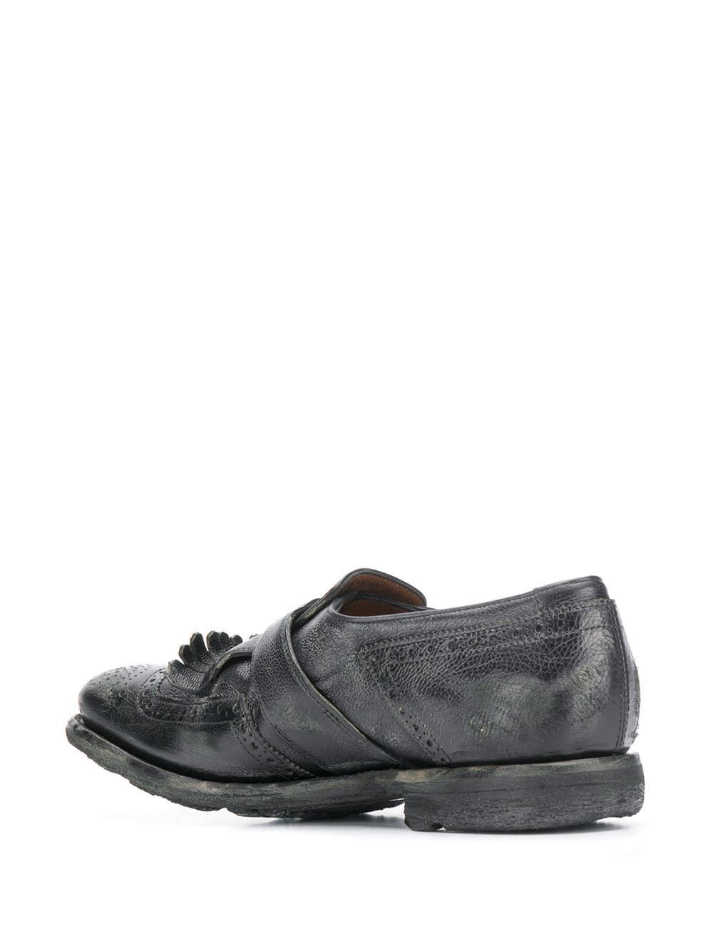 Church's Shanghai Brogue Monk Shoes In Gray