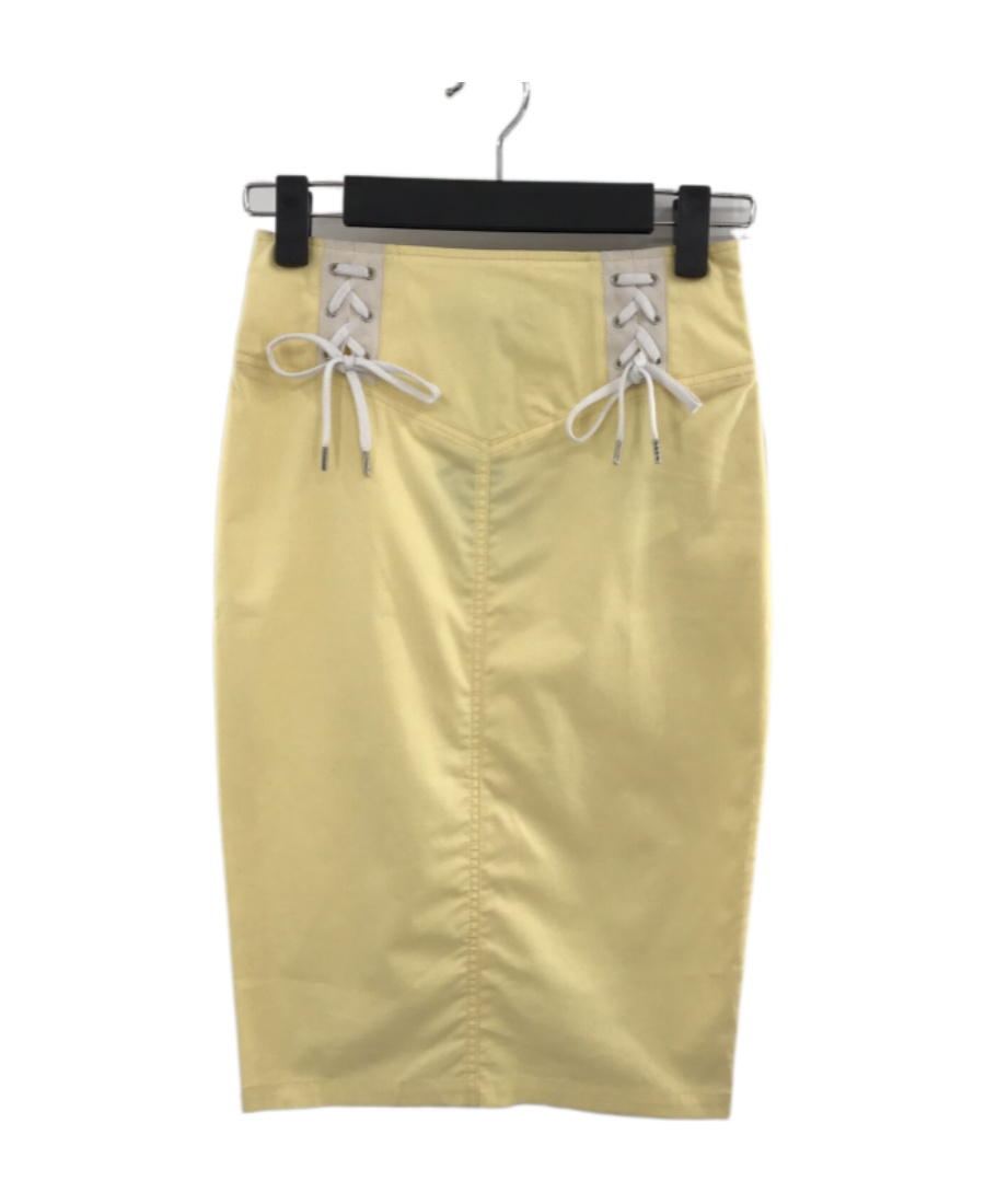 Moschino Tie The Details Of The Skirt In Nude