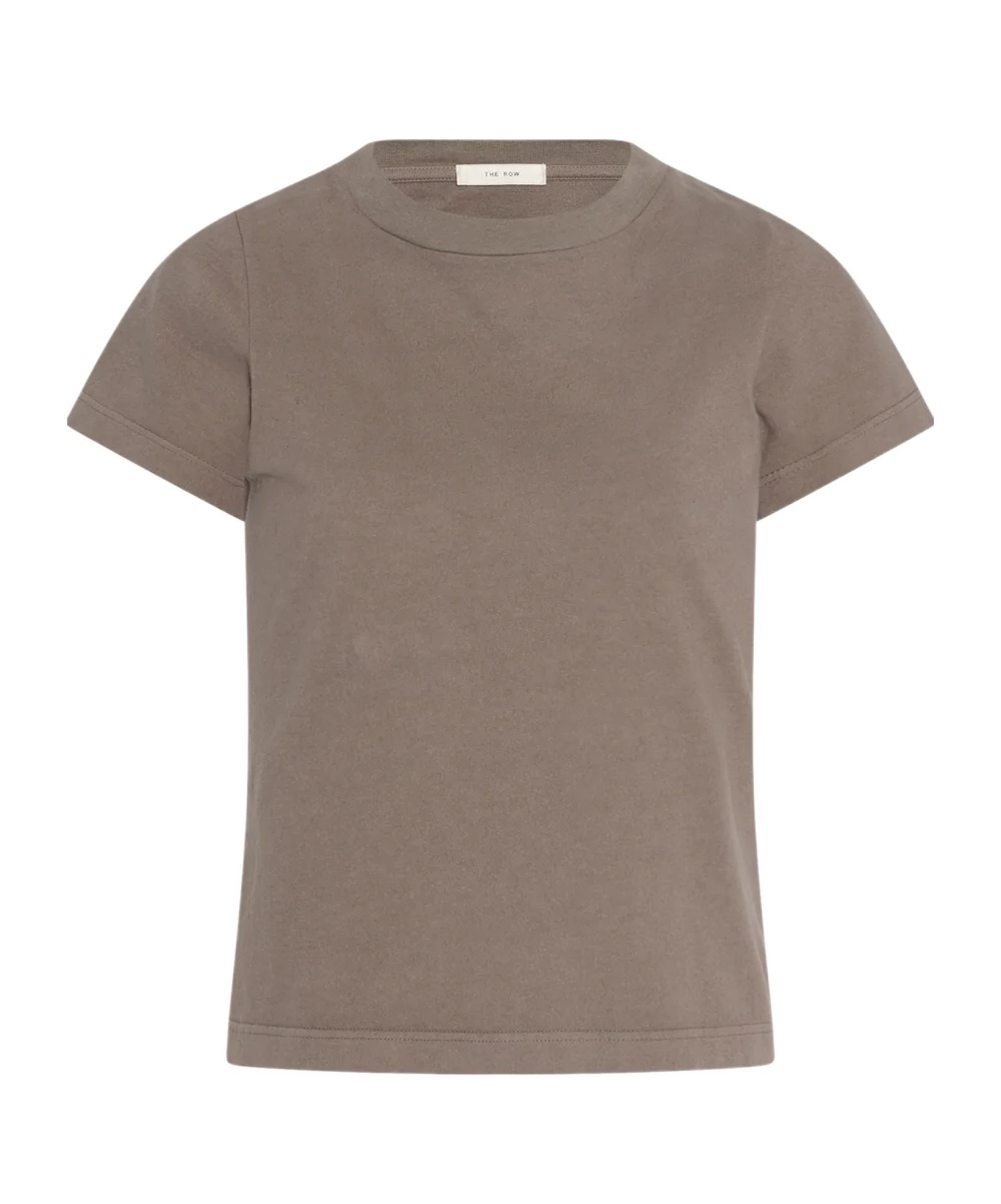 The Row Short Sleeve T-shirt In Brown