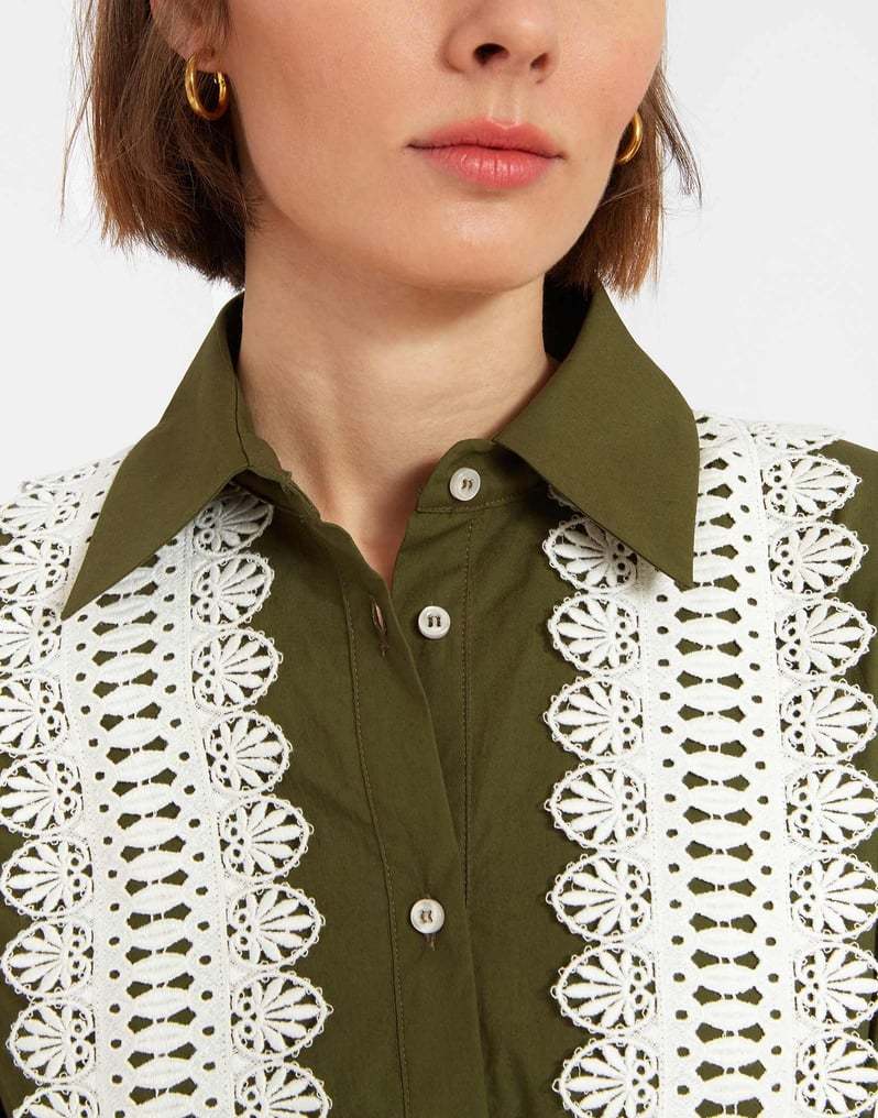 La Doublej Choux Dress In Green