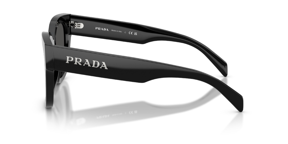 Prada Woman Sunglass Pr C04sf In Black