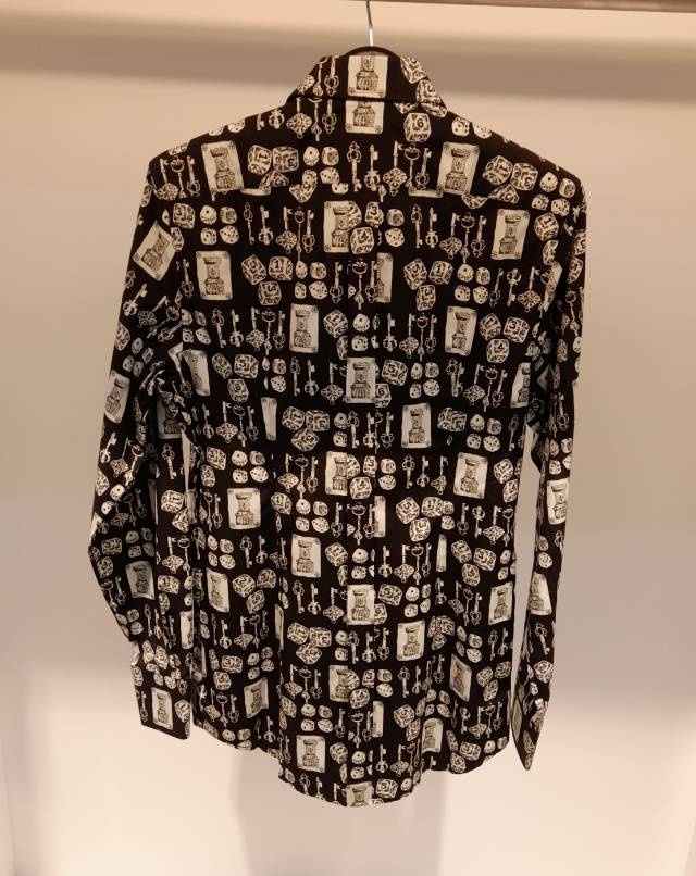 DOLCE & GABBANA PRINTING LONG-SLEEVED SHIRT
