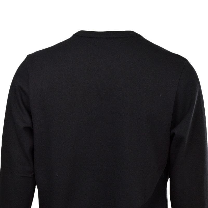 Paul & Shark Round-necked Logo Sweater In Black