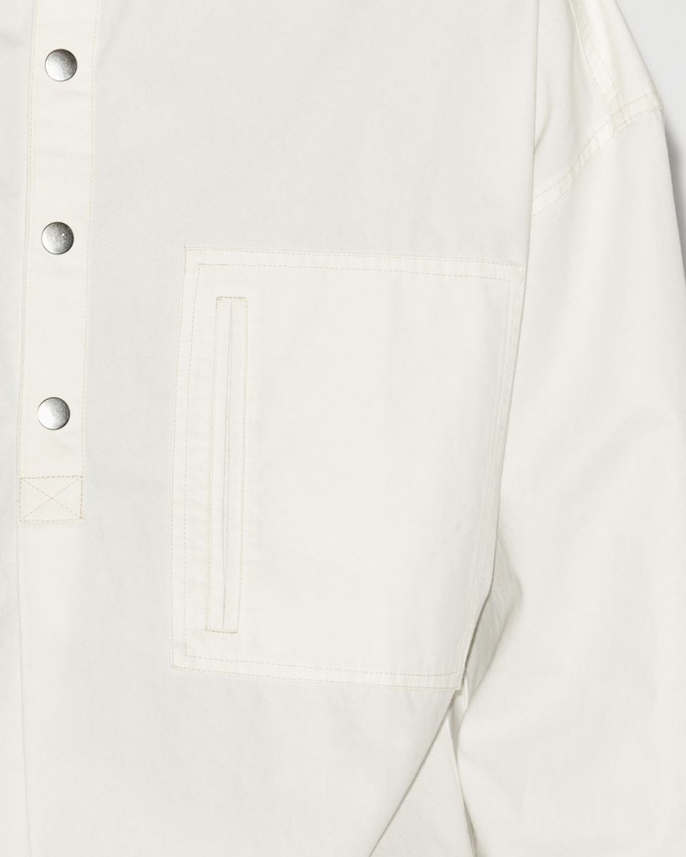 Isabel Marant Terry Shirt In White