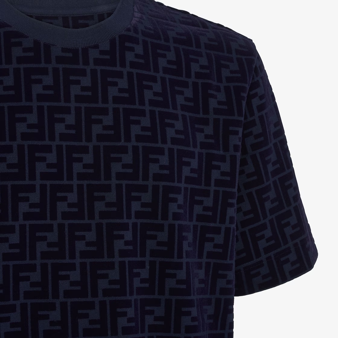 Fendi T-shirt In Blue