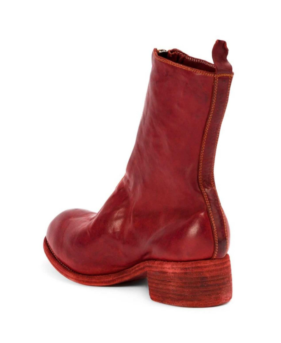 Guidi Zipped-up Boots In Brown