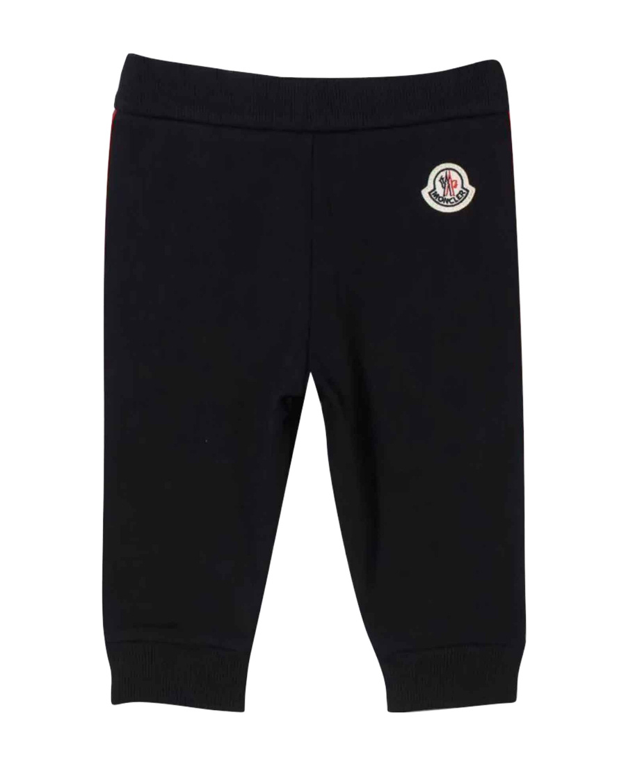 Moncler Side-stripe Tracksuit Trousers In Midnight Blue