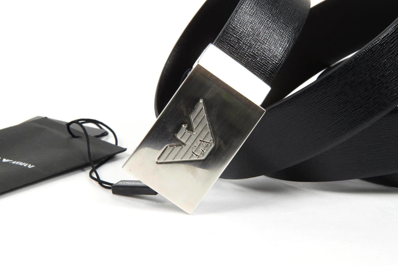 EMPORIO ARMANI LOGO BELT