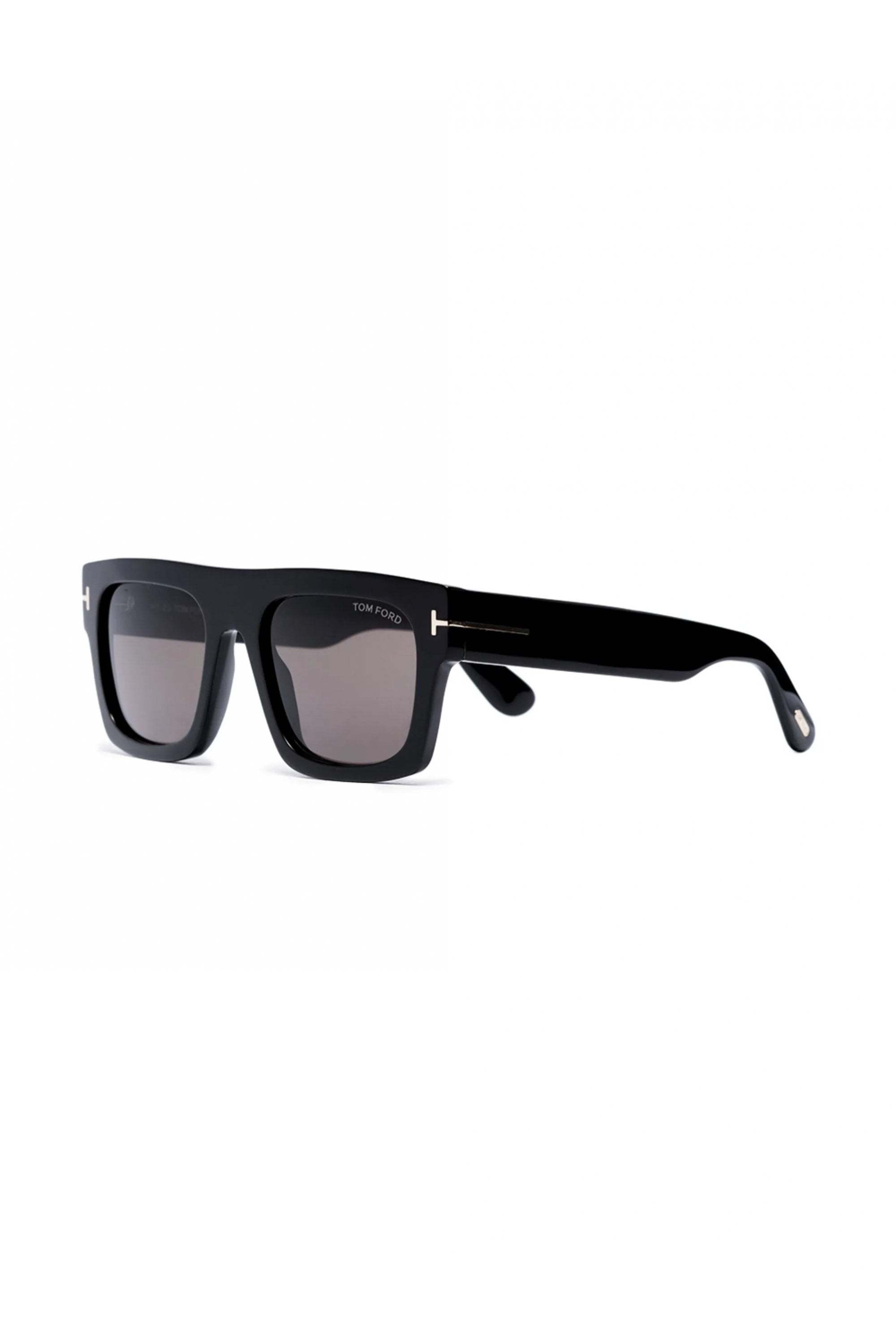 Tom Ford Ft0711 Square-frame Sunglasses In Black