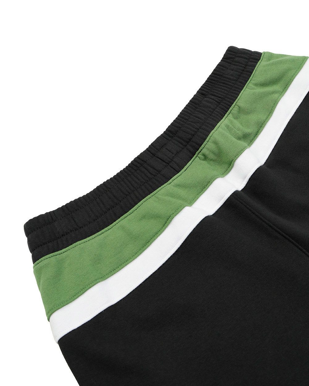 Ea7 Black Logo Two-piece Sports Suit In Black