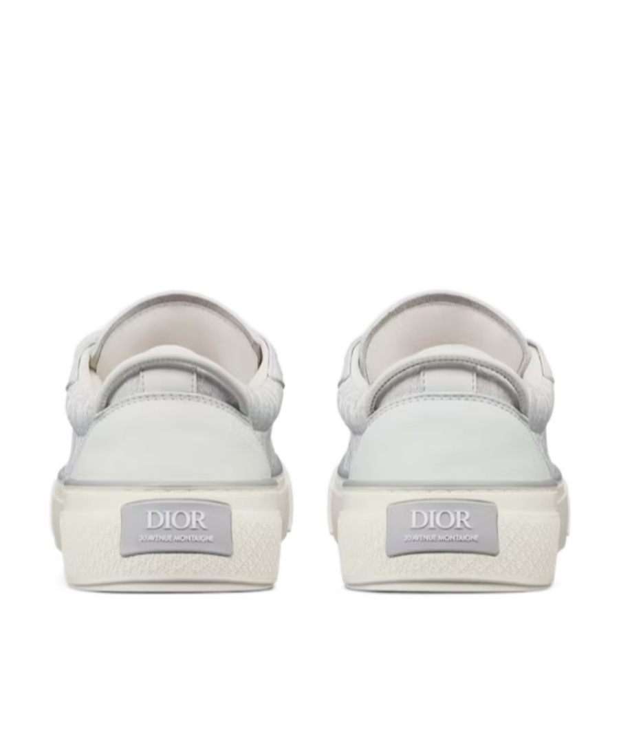 Shop Dior B33 Low-cut Skate Shoes With Logo Lace In White