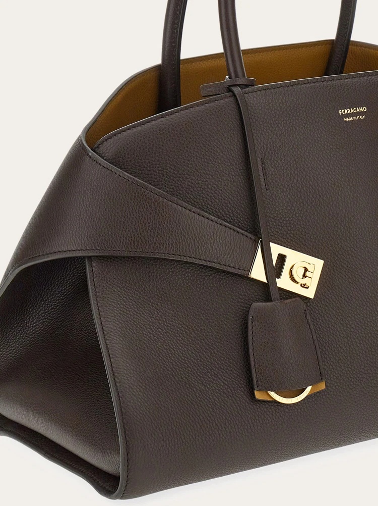 FERRAGAMO MEDIUM HUG TOTE BAG