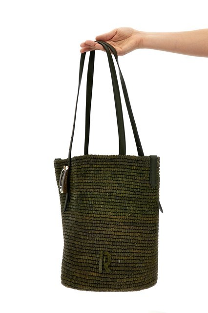 Rabanne Cabas Tote Bag In Black