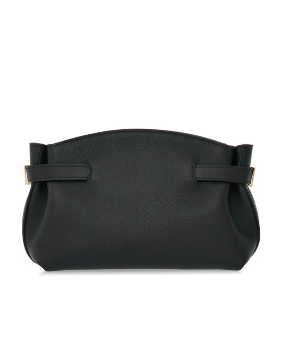 Ferragamo Hug Shoulder Bag In Black