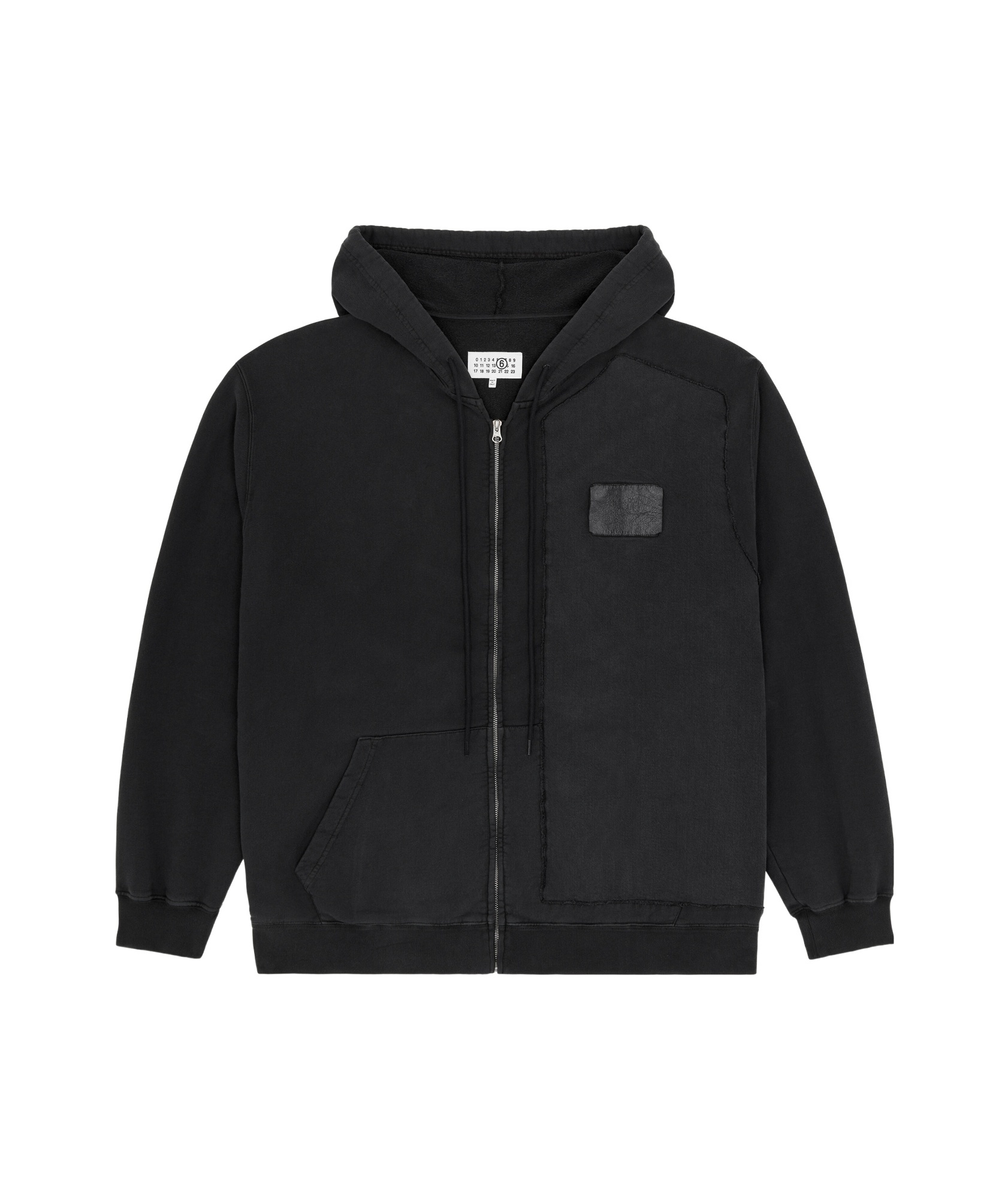 MM6｜HOOD/ZIP-UP (S52GP0150 S18286 900J) Supreme MM6 Maison Margiela Zip Up Hooded Sweatshirt Black