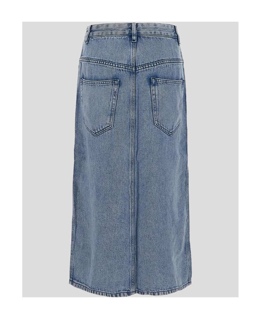 ISABEL MARANT ÉTOILE TILAURIA MIDI DENIM SKIRT