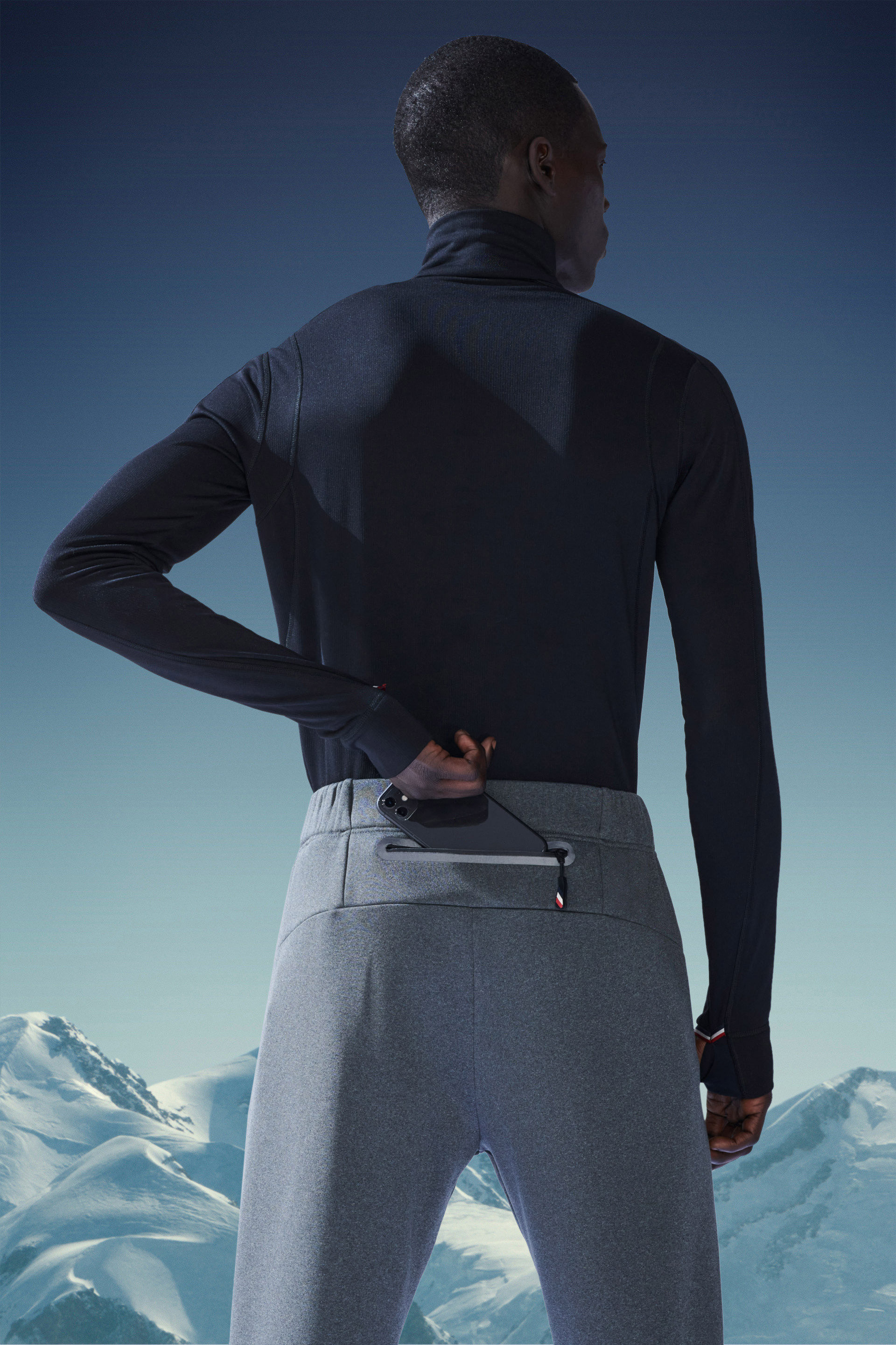 Moncler Logo-print Track Pants In Gray