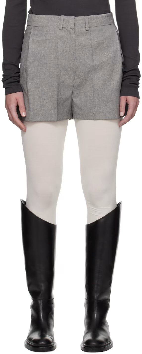 Low Classic Wool-blend Twill Shorts