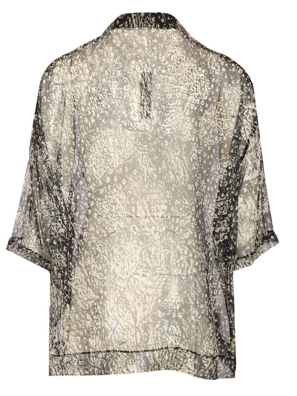 Rick Owens Magnum Tommy Silk Shirt