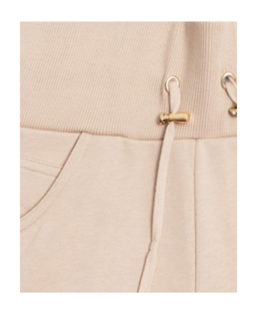 BALMAIN LOGO-PRINT MINI SHORTS
