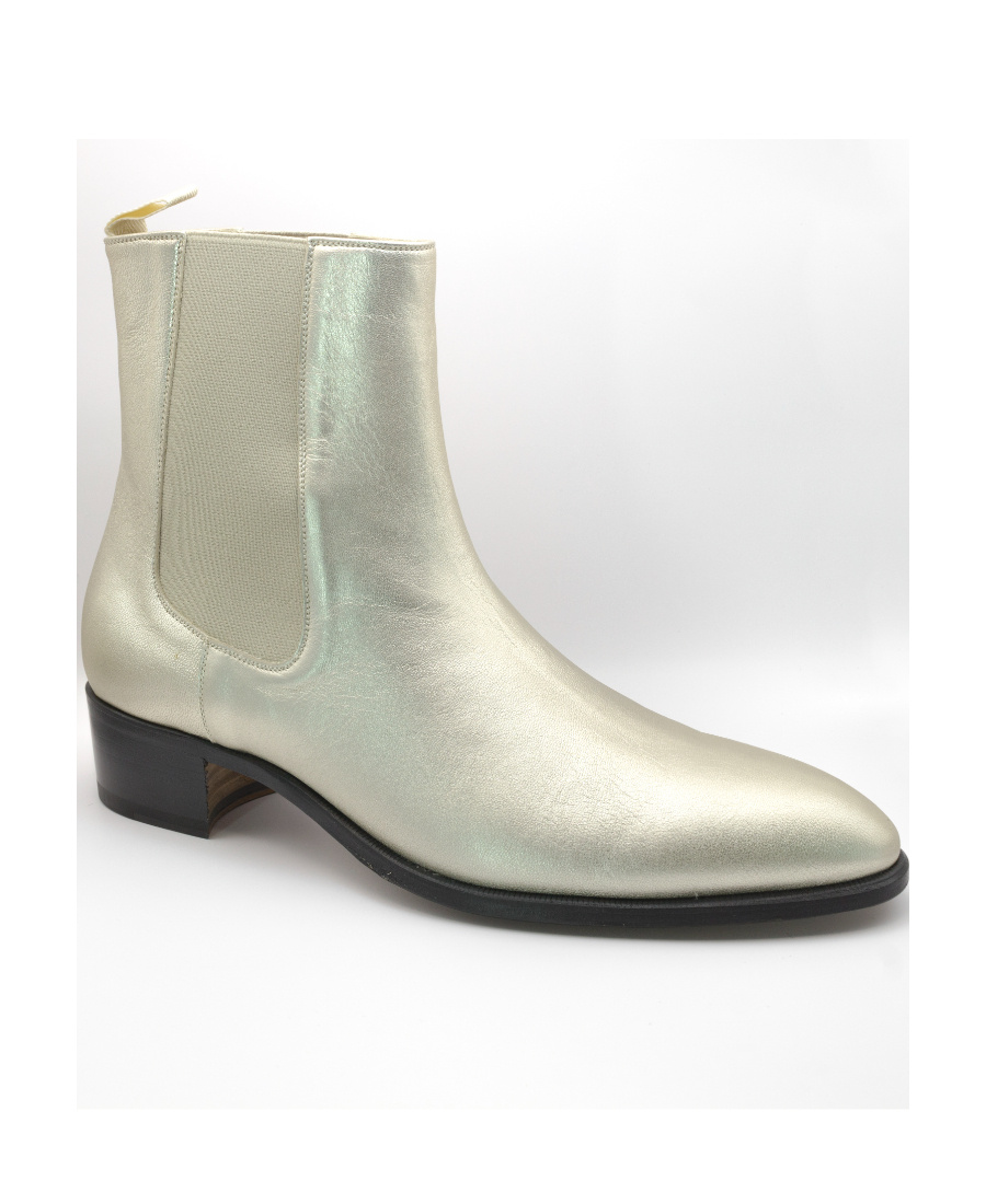 Tom Ford Logo High-top Skate Shoes In Nude