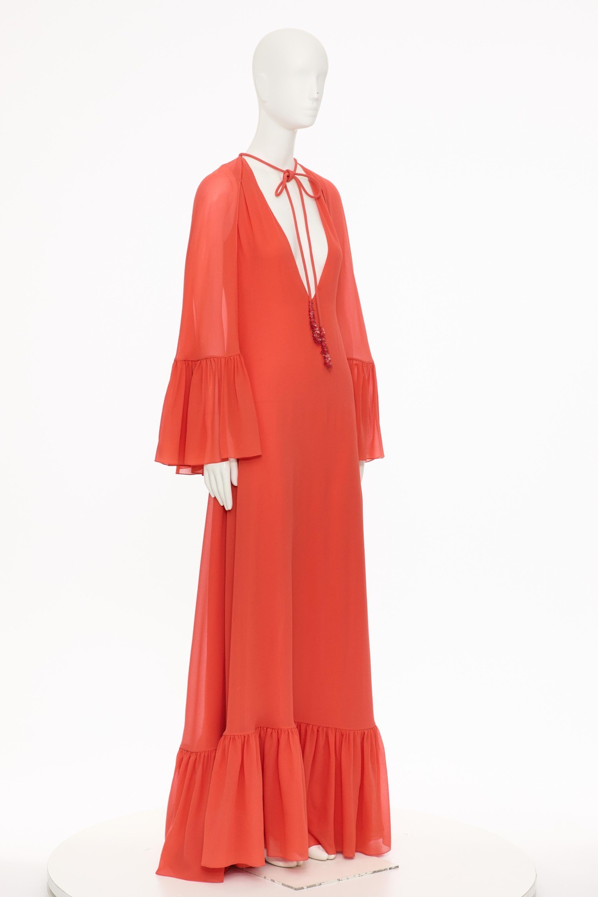 Valentino Long Sleeve Dress