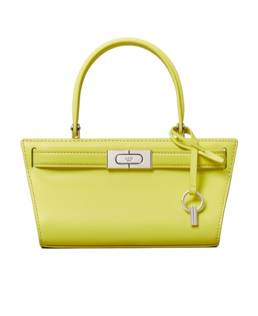Shop Tory Burch Small Lee Radziwill Tote Bag In Yellow