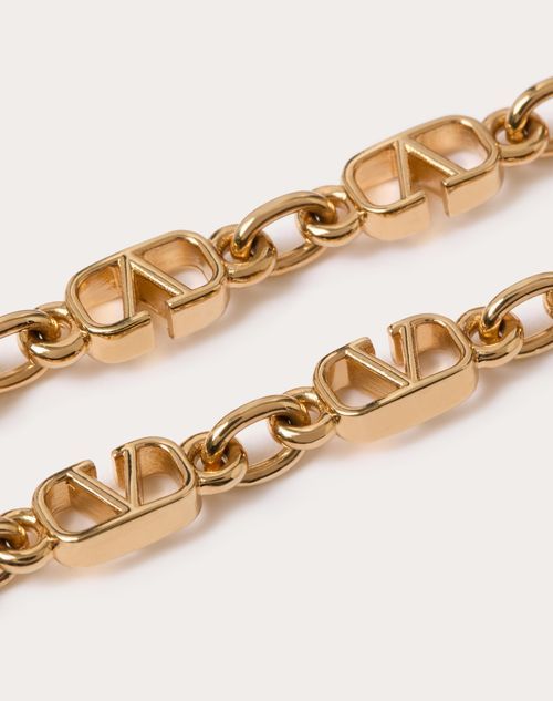 VALENTINO GARAVANI VLOGO SIGNATURE CHAIN-LINK NECKLACE