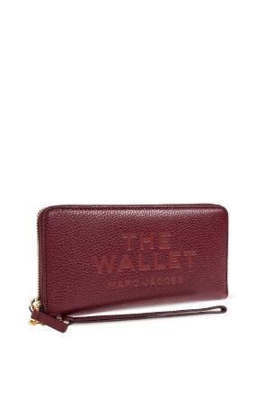 Marc Jacobs Zip Wallet In Red