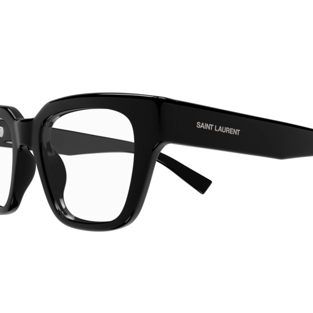 Saint Laurent Square-frame Glasses In Black
