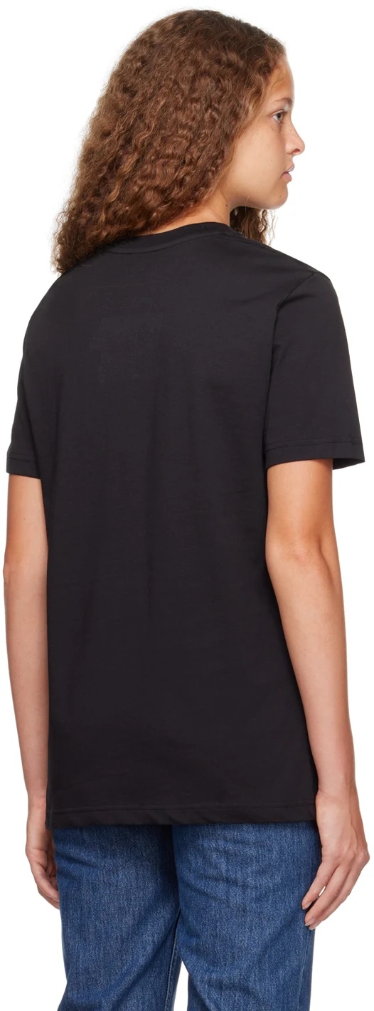 Apc Graphic-print Cotton T-shirt In Black