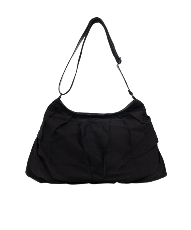 YOHJI YAMAMOTO PLEATED SHOULDER BAG 