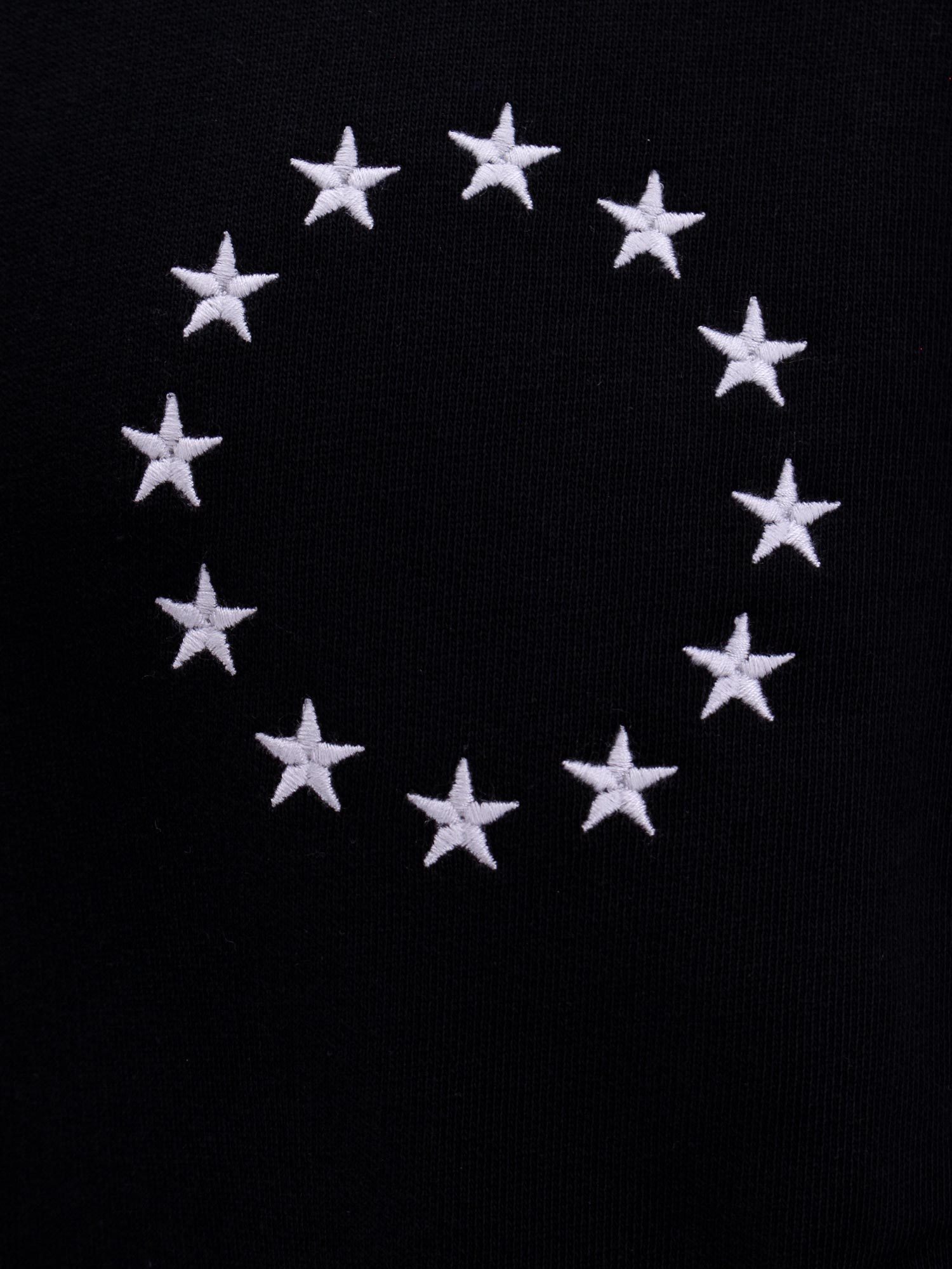 Shop Etudes Studio Logo-print Long-sleeve Hoodie In Black