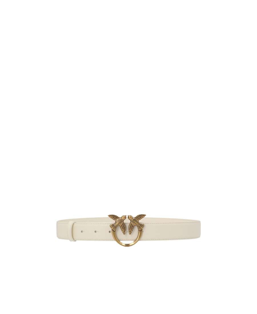 Pinko Love Berry Belt In White