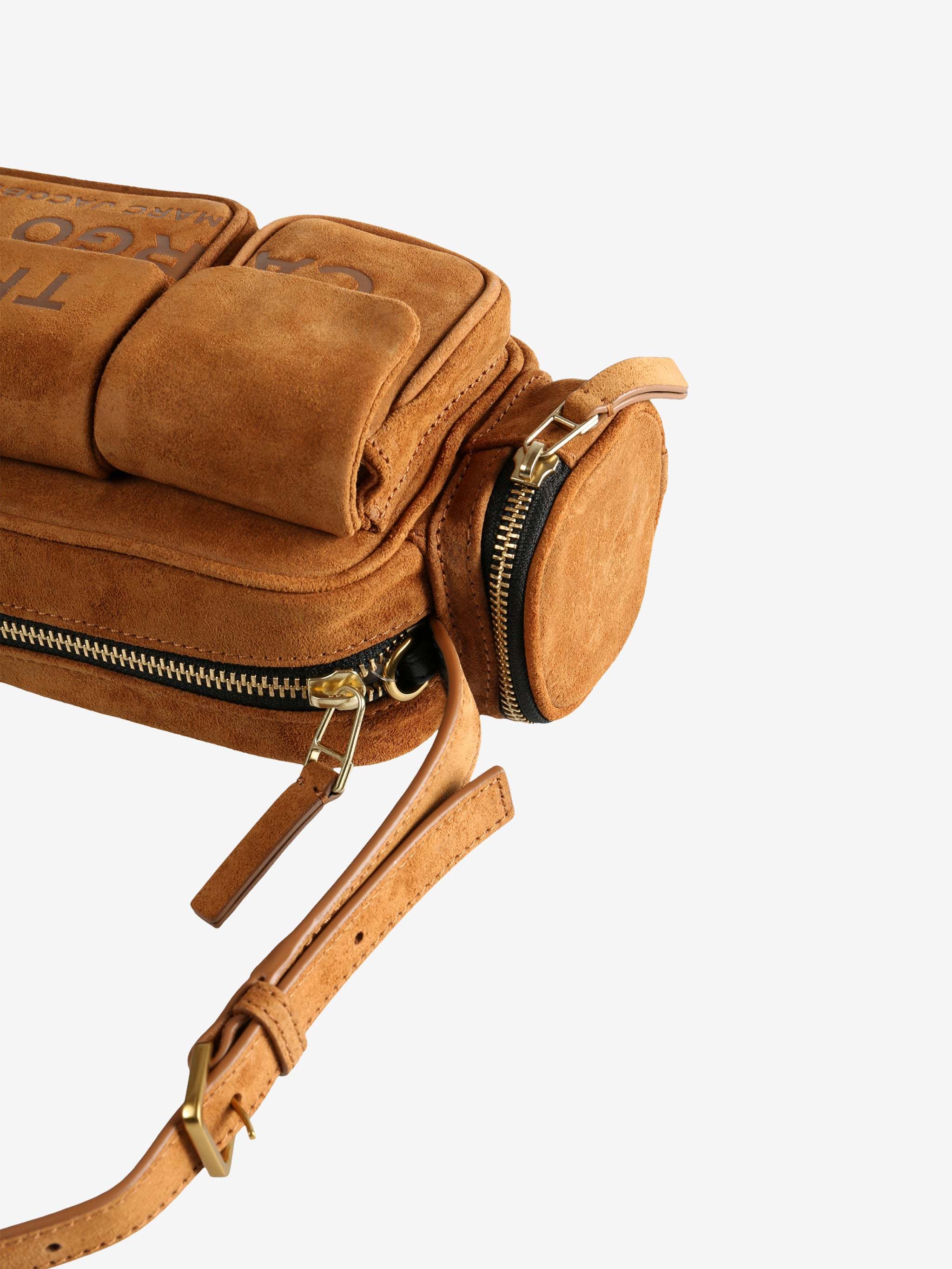 Marc Jacobs Zipper Shoulder Bag In Brown