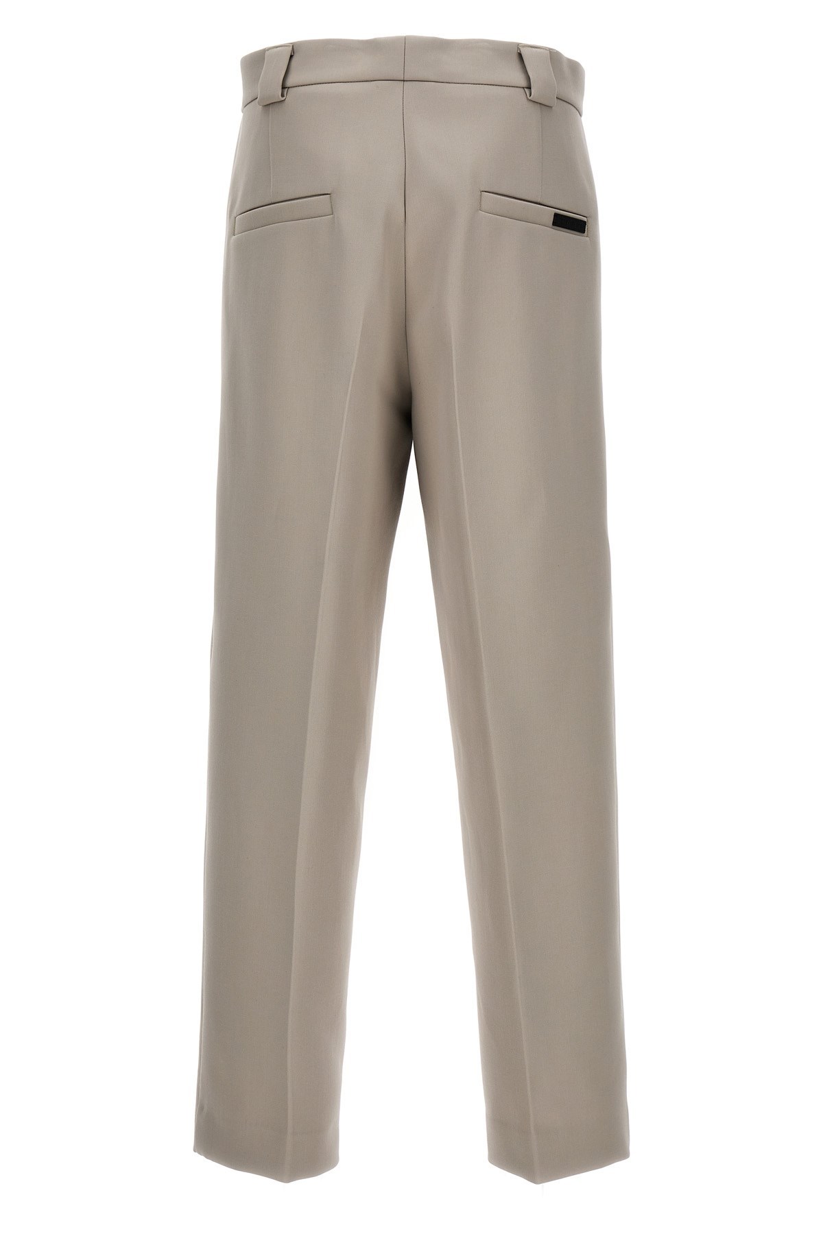 Fear Of God Eternal Straight-leg Tailored Trousers In Nude