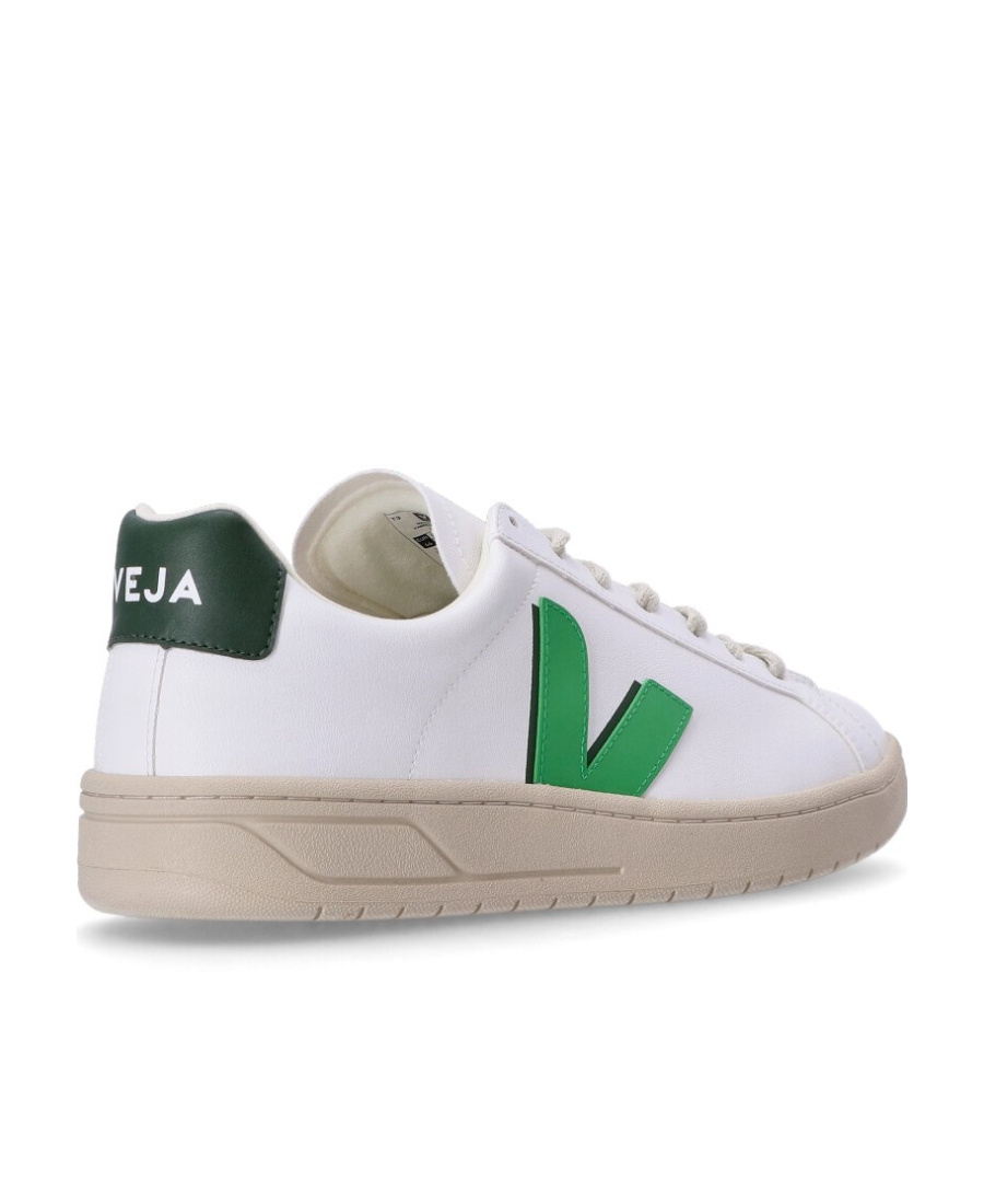 Shop Veja Urca Faux-leather Sneakers In White