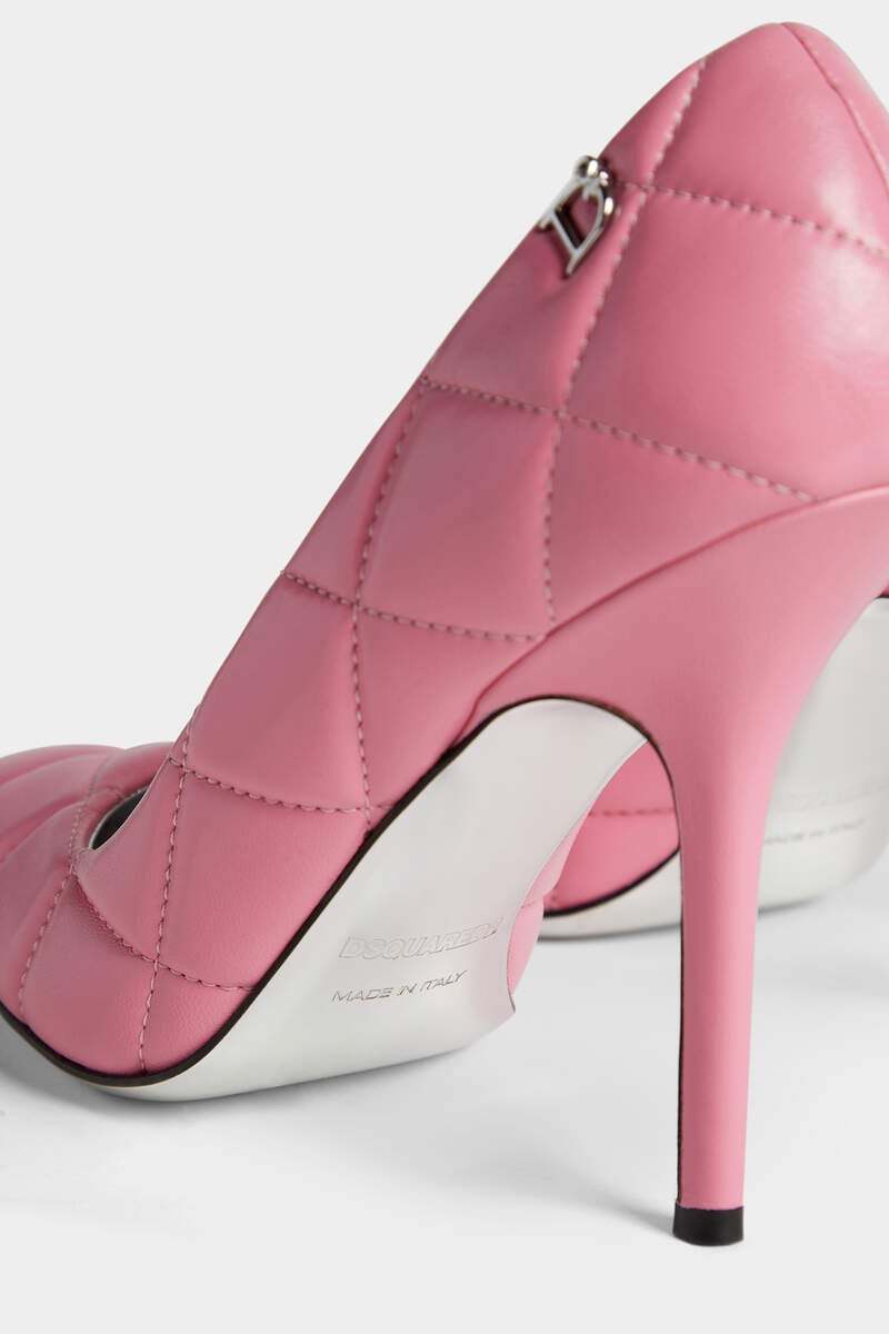 Dsquared2 Dsquared Women Quilted Leather Pumps In Pink