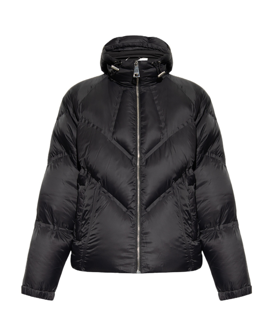 Khrisjoy Hooded Padded Jacket In Black