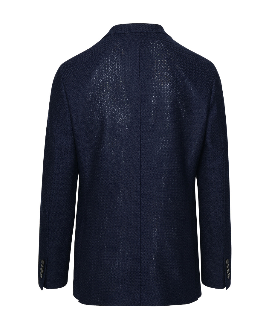 Etro Cotton Blazer Buttoned Cuffs In Black
