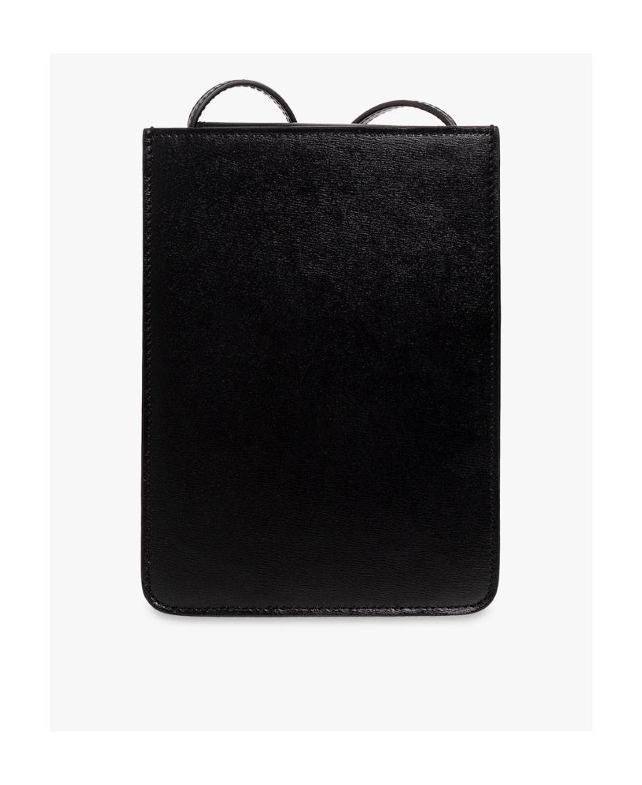 Ami Alexandre Mattiussi Logo Shoulder Bag In Black