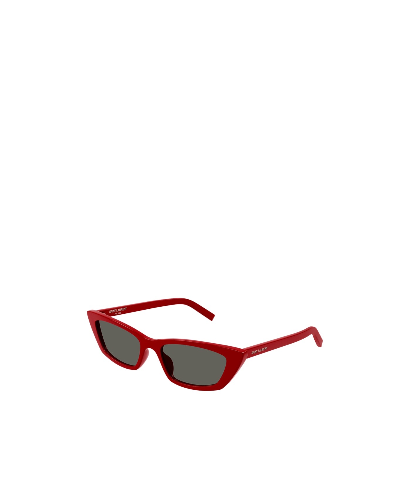 Saint Laurent Sl 552 Oversize-frame Sunglasses In Red