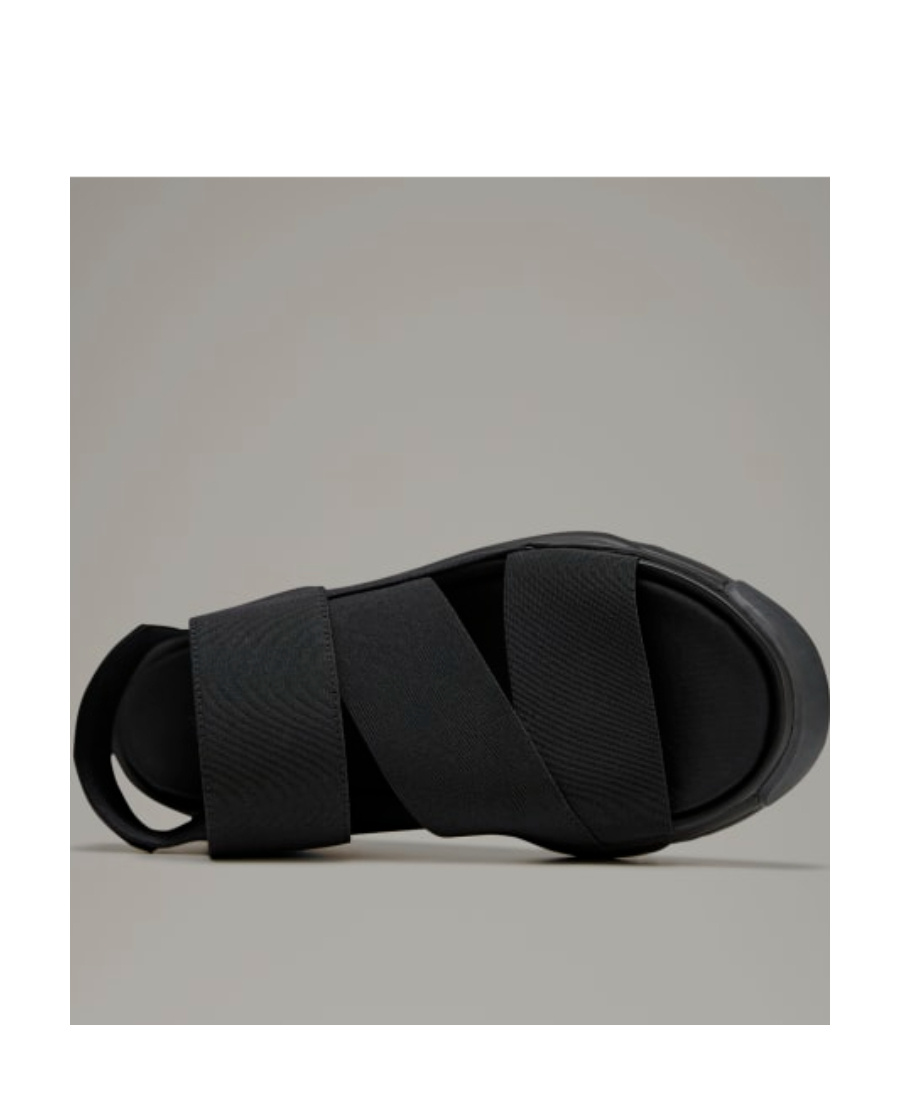 Y-3 Y-3 LOGO EMBOSSED OPEN-TOE SANDALS