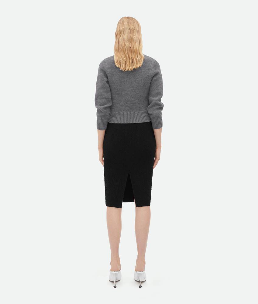 Bottega Veneta Medium Length Skirt In Black